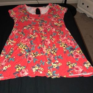 Size 1 Lovesick (torrid sister store) floral dress